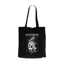 Katatonia Crow Siyah Kanvas Bez Çanta Siyah