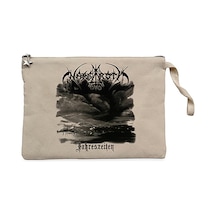 Nargaroth Jahreszeiten Krem Clutch Cüzdan / El Çantası Krem