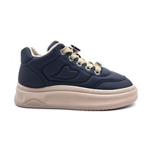 Guja 25k421 Kadın Emoji Süs Detaylı Kalın Taban Sneaker Ayakkabı Siyah Siyah