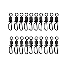 Muqzı Spor Aksesuarı 20 Adet Amerikan Tarzı Hızlı Değişim Döner Balıkçılık Terminali Aksesuar Mücadele