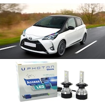 Toyota Yaris Uzun+kısa Ampulü H4 Access Yeni Seri Beyaz 2011-2020