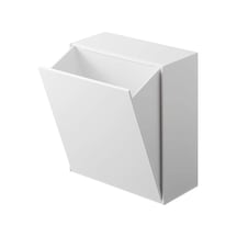 Tower Yapışkanlı Kancalı Saklama Kutusu Beyaz Abs Reçine Minimalist 17 X 8 7 16 X 20 Cm Diğer