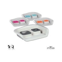 Mp - 570 - Bergamo Nembo Sıçratmayan 0,3+0,25lt Mama - Flzdgnkr - Su Kabı