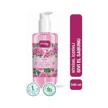 Bitkisel İçerikli Sıvı El Sabunu Rose 340ml