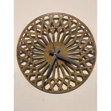 DUVAR SAATİ - 0013 Kahverengi