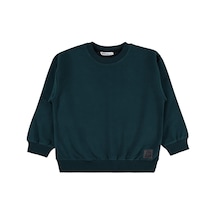 Civil Boys Armalı 10-13 Yaş Sweatshirt - Yeşil Koyu Yeşil