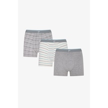 Penti Erkek Renkli Soft Grid Çoklu Boxer
