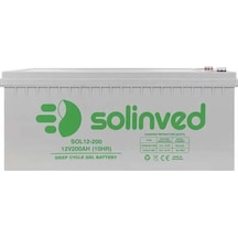 Solinved 12v 200ah Jel Akü - Sol12-200