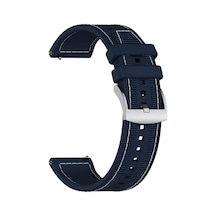 Teleplus Zcwatch Zc-v0521 Kordon Dikişli Rdb88 Silikon Kordon 20mm