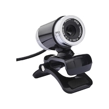Usb Webcam 12.0 Mp Hd Web Cam Bilgisayar Dizüstü Bilgisayar Pc 360 Derece Dönebilir Klipsli Cam Lens Camer, 111111