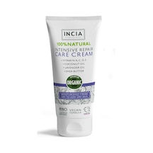 %100 Doğal Onarıcı Bakım Kremi Yoğun Nemlendirici Cilt Bakım Lavanta Avokado Shea Vegan 50 Ml