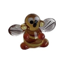 El Yapımı Mini Murano Cam Arı Biblo A132-06