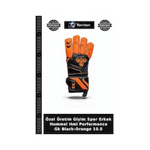 Terrien Özel Üretim Giyim Spor Erkek Hummel Hml Performance Gk Black-orange 10.5 Siyah - Turuncu