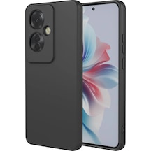 Gld-spt- Newface Oppo Reno 11f Kılıf First Silikon - Siyah
