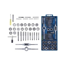 Valkyrie 40 Parça Klavuz Pafta Seti Metrik Set M3-m12 Arası 40lı Takım