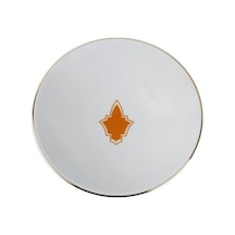 Porland Morocco Desen3 Turuncu Çukur Tabak  19cm