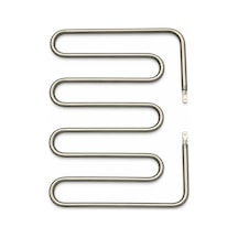 Sanayi Tost Makinesi Rezistansı Uyumlu / Muadil 230v 1250w, 8,5 Mm, 285 200 Mm Gümüş
