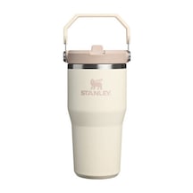 Stanley The Iceflow Flip Straw 2.0 Tumbler 0.60l Pipetli Termos 10-13425-0119 Krem