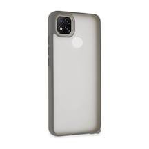 Xiaomi Redmi 9c Uyumlu Kılıf Elegant Kapak - Titan Gri
