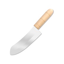 Chocolate Karbon Çelik Kaymak Bıçağı 19 Cm Metal