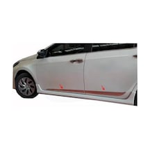 Toyota Corolla Uyumlu 2014-2018 Yan Kapı Çıtası Krom Pas.Çelik 4 Parça N11.1470