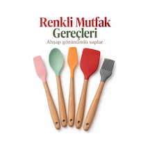 Mey İthalat Mutfak Seti Renkli Başlıklı