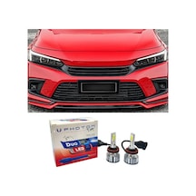 Honda Civic Fe Led Xenon Kısa Far Ampulü H11 Duo Yeni Seri Beyaz