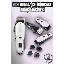 Muratech Yeni Nesil Tıraş Makinesi Uzun Şarjlı Paslanmaz Çelik Bıçaklı Muratech Yeni Nesil Tıraş Makinesi Uzun Şarjlı Paslanmaz Çelik Bıçaklı