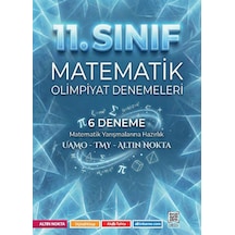 Altın Nokta Yayınları 11. Sınıf Matematik Olimpiyat Denemeleri 6 Deneme