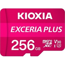 Kioxia Exceria Plus Micro SD 256 GB V30 Hafıza Kartı