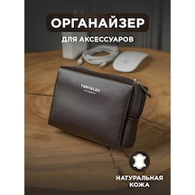 Tony&leo Kablo Ve Cihazlar İçin Düzenleyici Çanta 106891055 Koyu Kahverengi