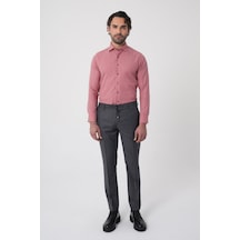 Bisse Erkek Jagger Klasik Marfil Koyu Gri Pantolon Pns25k25204 56 K.Gri