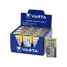 Varta 9 Volt Pil E 12pcs 5570