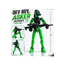 Dummy 13 Büyük Boy Asker Figür 20 Cm - Hareketli Eklemli 3d Figür Oyuncak