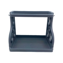 Gri Mutfak Tezgah Üstü Düzenleyici Organizer 5131 Düz