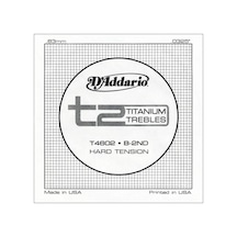 D'addario T2 Titanium Hard Single T4602 - Si - Tek Tel Klasik Git