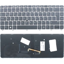 HP Uyumlu 836308-001, 836308-141 Klavye Tuş Takımı Siyah Tr Işıklı