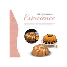 Tr Fun Cooking Rüzgar Gülü Alüminyum Döküm Granit Kaplama Kek Kalıbı 24 Cm Sarı Diğer