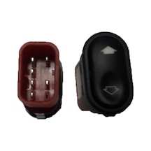 Hellux Cam Açma Anahtarı Escort 95-00 -mondeo 93-00 -transit 2.4d 00-06 Tekli Kırmızı Pra.700083 95bg14529ab 1027749