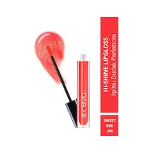 Sweed Red Işıltılı Dudak Parlatıcısı - Hi-shine Lip Gloss - No: 206 - Vegan & Temiz İçerik Diğer