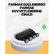 Ayarlanabilir Parmak Güçlendirme Aleti Dayanıklı Yapı Beyaz - Çok Renkli