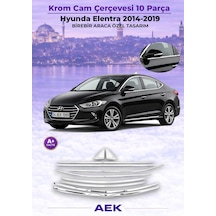 Hyundai Elantra Cam Çerçevesi 2014-2019 P.çelik