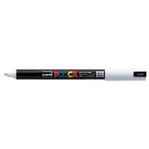 Uni Posca Pc-1Mr Boyama Markörü 0.7 MM Beyaz