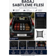 Drıve Bagaj Sabitleme Filesi Hyundai Bayon Uyumlu 40x60