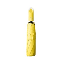 Ww Tokalı Şık Güneş Korumalı Otomatik Şemsiye-sarı