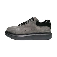 Gri Süet Erkek Sneaker Siyah