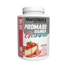 Massgainer Çilekli Pasta Aromalı 3000g - 30 Servis Çilek