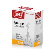 Cassa 8290 Toplu İğne Nikel Kaplı 28Mm 250Gr