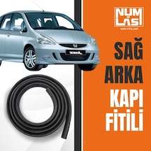 Honda Jazz 2001-2007 Sağ Arka Kapı Fitili-a Kalite-numlas-nm6123