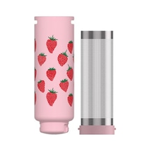 Les Artistes Paris Çelik Termos İçin Çay Demleme Aparatı Strawberry Renkli